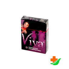 Презервативы VIVA ребристые №3