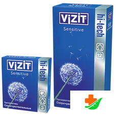 Презервативы VIZIT Hi-Tech Sensitive Сверхчувствительные 12 шт