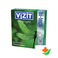Презервативы Vizit hi-tech ultra light №3
