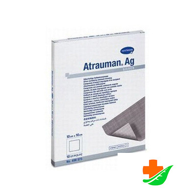 Повязка ATRAUMAN AG стерильная с серебром 10*10 см 1шт в Барнауле