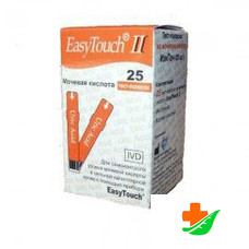 Тест-полоски EASYTOUCH на мочевую кислоту №25