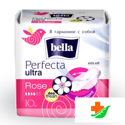 Прокладки BELLA Perfecta Ultra Rose 10 шт в Барнауле