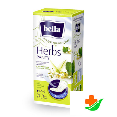 Прокладки ежедневные BELLA Herbs Panty tilia с экстрактом липового цвета 20 шт в Барнауле