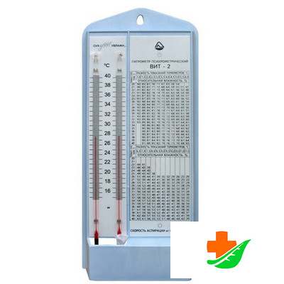 Термометр-гигрометр ВИТ-2 психрометрический (от +15 до +45) в Барнауле