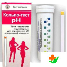 Тест-полоски КОЛЬПО-ТЕСТ рН (Kolpo-Test pH) 1 шт