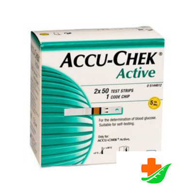 Тест-полоски ACCU-CHEK Aktive Глюкоза 100 шт в Барнауле