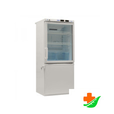 Холодильник лабораторный POZIS ХЛ-250 двери стекло и металл