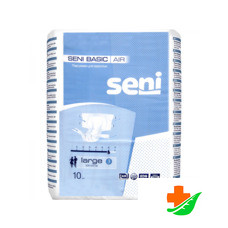 Подгузники SENI Basic Air 3 Large в талии 100-150 см 10 шт.