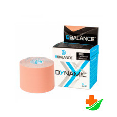 Кинезио тейп BBalance Tape Dynamic Tape MAX нейлоновый бежевый 5см х 5м