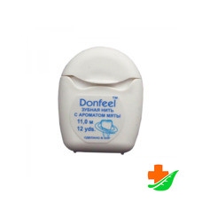 Зубная нить DONFEEL Mini Dental Floss с искусственным шёлком 11 м