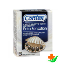 Презервативы CONTEX Extra Sensation 3шт