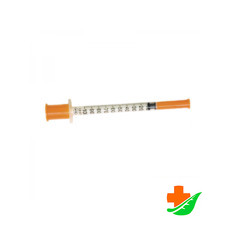 Шприц SFM инсулиновый U-100 трехкомпонентный 0.5мл с иглой 0,33х12,7-29G