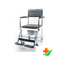 Кресло-коляска ERGOFORCE E0807 с санитарным оснащением  до 110кг