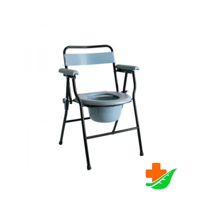 Кресло-туалет с санитарным оснащением МЕГА-ОПТИМ (42см) HMP-460 до100кг в Барнауле