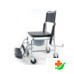 Кресло-коляска ERGOFORCE E0807 с санитарным оснащением до 110кг в Барнауле