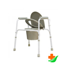 Кресло-туалет AMRUS AMCB6803 со спинкой до 100кг