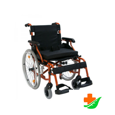 Кресло-коляска МЕГА-ОПТИМ 514A-1-45 (45см) до 100кг в Барнауле