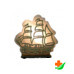 Соляная лампа WONDER LIFE «Кораблик с деревянной картинкой» 4-5 кг в Барнауле